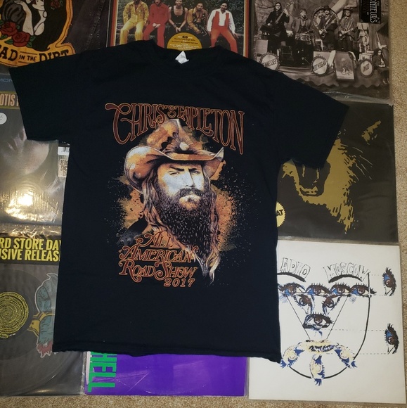 Fruit of the Loom Other - Chris Stapleton 2017 concert tour t shirt